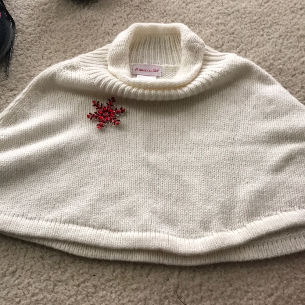 American girl cape size m 10/12 so soft